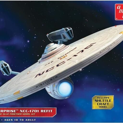 AMT Star Trek U.S.S. Enterprise Refit 1:537 Scale Model Kit