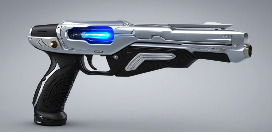 Futuristic-phaser-weapon-from-the-Star-Trek-universe